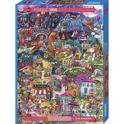 HEYE Puzzle Good Evening, 1000 Puzzleteile bunt