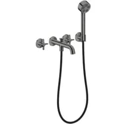 AXOR 48443330 3-Loch Wannenarmatur AXOR One - Schwarz