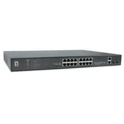 LevelOne FGP-2031 20-Port-Fast Ethernet-PoE-Switch