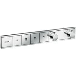 hansgrohe RainSelect Thermostat Unterputz für 4 Verbraucher, Chrom