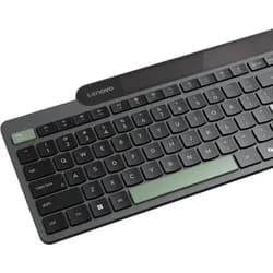 Lenovo Bluetooth-Tastatur mit Selbstladefunktion schwarz