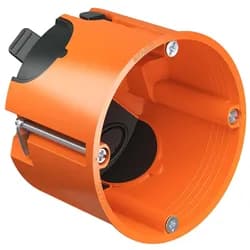 One gang junction box ø68mm