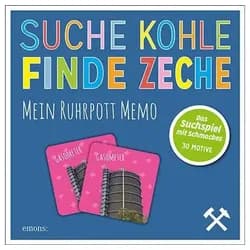 Emons Verlag Spiel Suche Kohle - Finde Zeche. Mein Ruhrpott Memo