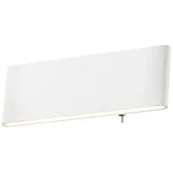 Globo 41751-8W Siegfried Wandleuchte Aluminium Weiß, Led
