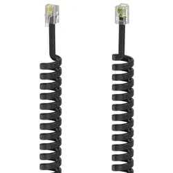 Hama 00201150 Telefonkabel 1,5 m Schwarz