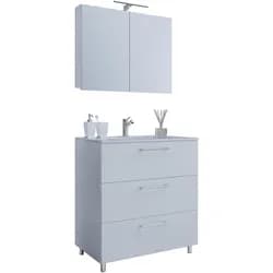 Badezimmer Schubo 3-tlg. Weiß