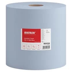 KATRIN® Putztuchrolle 3-lagig blau