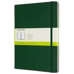 Moleskine Classic Blanko Notizbuch XL 192 Seiten Waldgrün harter Einband