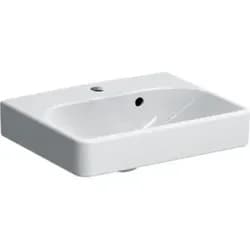 Handwaschbecken Geberit Smyle Square weiß BxHxT: 450x160x360mm