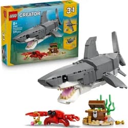 LEGO Wilder Hai mit Schatztruhe (31381)
