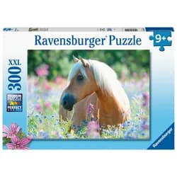 Ravensburger Verlag GmbH Spiel Kinderpuzzle 300 XXL Teile - Pferd im Blumenmeer