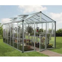 Vitavia Gewächshaus "Zeus 11900",aluminium eloxiert,11,9 m2