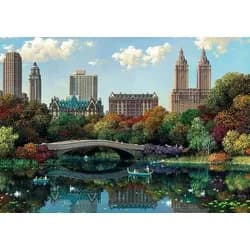 Ravensburger Puzzle RAVENSBURGER Puzzle Central Park v New Yorku 1000 dílků, Puzzleteile