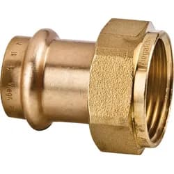Sanpress connection screw 15 x 3/4" gunmetal / glossy