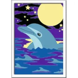 Ravensburger Spiel Ravensburger CREART Malen nach Zahlen – Kleiner Delfin