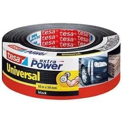 Tesa-56389 Extra Power, schwarz, 50m:50mm