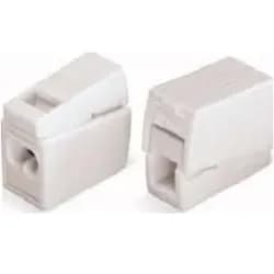 WAGO 2 Leuchtenklemme 224-112 weiss