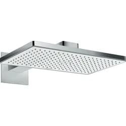 hansgrohe Kopfbrause Rainmaker Select 460, 1jet mit Brausearm - weiß / Chrom