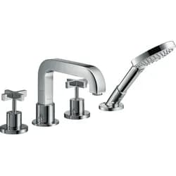 AXOR 39453000 4-Loch Wannenarmatur Axor Citterio - Silber