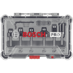 BOSCH Fräser-Set 6-teilig 8 mm