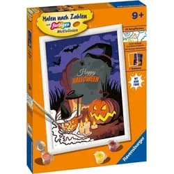 Ravensburger Verlag GmbH Spiel CreArt, Malen nach Zahlen Kinder - Halloween Mood