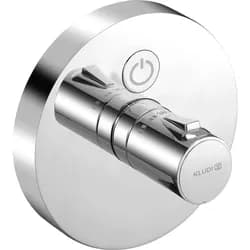 KLUDI 389020538 PUSH UP-Thermostatarm. mit - Silber