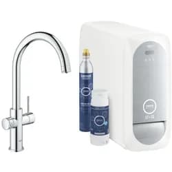 Blue Home, C-Auslauf Starter Kit, chrom