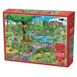 Spiel Verrückter Golfplatz 1000 Teile