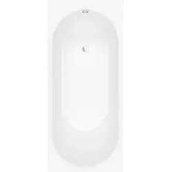 V&B Rechteck-Badewanne Oberon 2.0 180x80cm, stone white