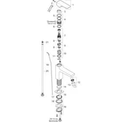 hansgrohe Spültischarmatur