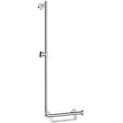 hansgrohe Brausestange Unica Comfort 1100mm, weiß/chrom, links
