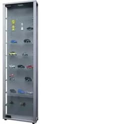 VCM Vitrine »Edana Maxi« silber, 33x118x18 cm