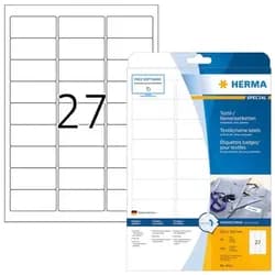 HERMA Namensetiketten 4511 weiß 63,5 x 29,6 mm