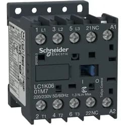 Contactor 6a 3no 1nc 230vac coil