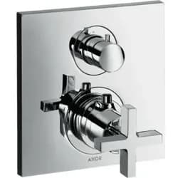 hansgrohe Fertigmontageset Axor Citterio UP-THM, m Absperrventil, Kreuzgriff, chrom