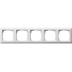 Gira Abdeckrahmen 5f.rws/mt 021504