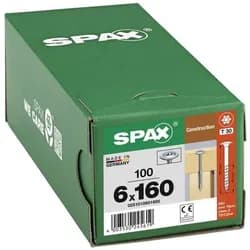 SPAX® Holzbauschrauben T30 6x160 100 St.