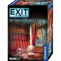 Kosmos Spiel Familienspiel EXIT® Der Tote im Orient-Express Level Profi 694029