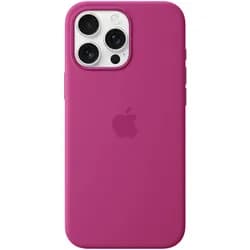 iPhone 16 Pro Max Silicone Case with MagSafe - Fuchsia