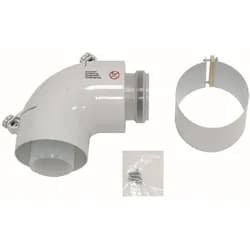 Vaillant Bogen 87 Grad 60/100mm PP 303916