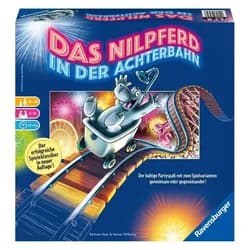 Ravensburger Spiel Familienspiel Partyspiel Das Nilpferd in der Achterbahn 26772