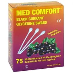 Mundpflegestäbchen schwarze Johannisbeere