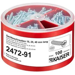 Kaiser Geräteschrauben-Box 2472-91