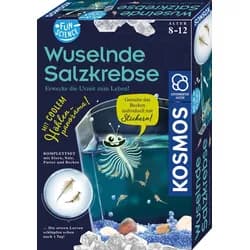 Kosmos Zauberkasten 654160 Fun Science Wuselnde Salzkrebse