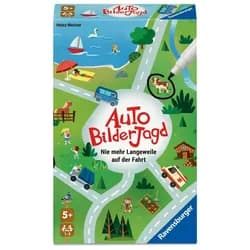 Ravensburger Spiel Reise- & Kompaktspiel Suchspiel Auto-Bilderjagd 24932