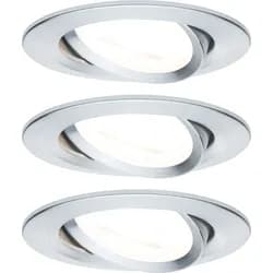 PLM 93469 - Einbauleuchte LED Nova 3 x 6,5 W, 2700 K, alu
