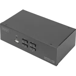 - KVM / audio / USB switch - 4 ports
