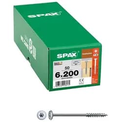 SPAX® Holzbauschrauben T30 6x200 50 St.