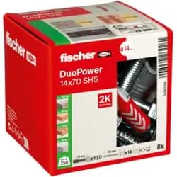 fischer Dübel DuoPower 14x70 S LD
