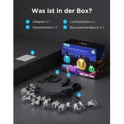 GOVEE Outdoor Clear Bulb String Lights
